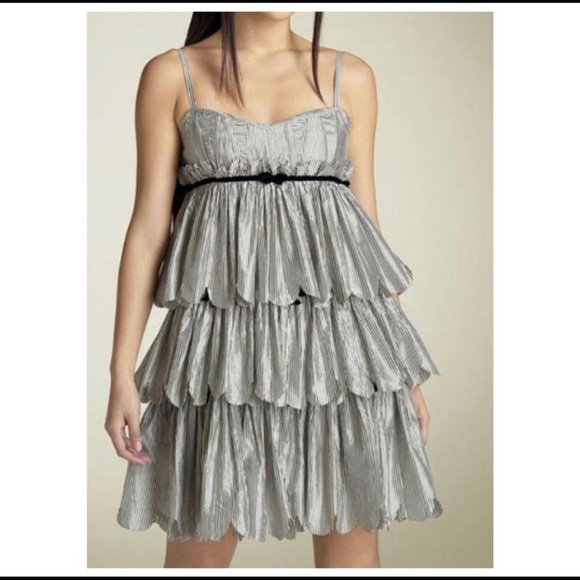 Marc By Marc Jacobs Dresses & Skirts - NWT MARC BY MARC JACOBS TIERED RUFFLE SILK DRESS